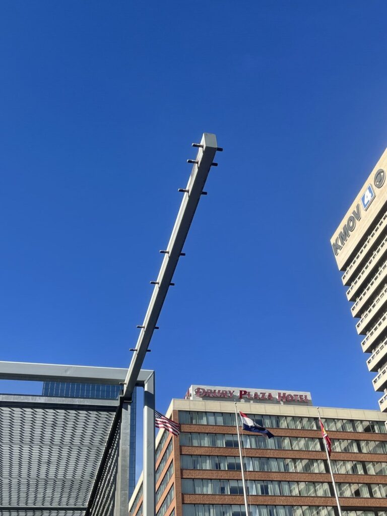 Steel Building Erection, Staging